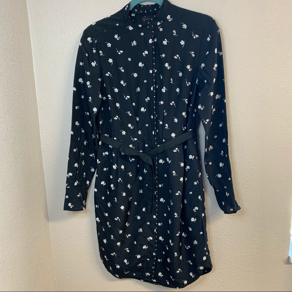 50% OFF Coach 1941 skull floral print dress RARE